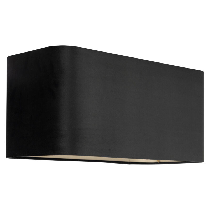 - Lampenkap Maddy black rectangular