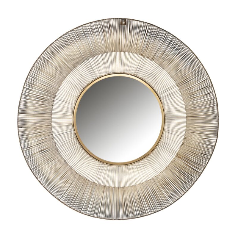 - Spiegel Aliza brushed gold 101Ø