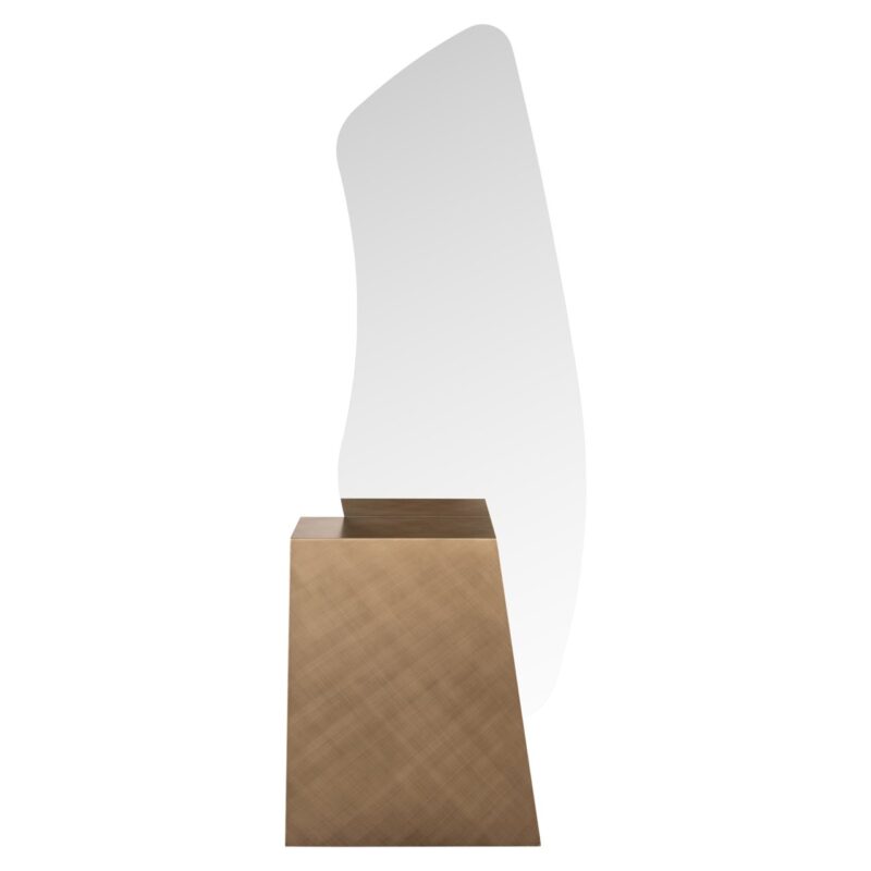 - Spiegel Mayla brushed gold
