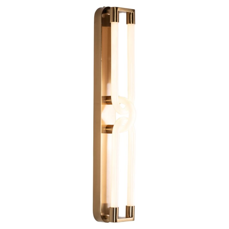 - Wandlamp Lysa brushed gold