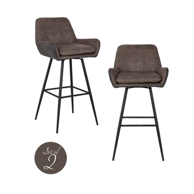 - Barstoel Linsey swivel (Set of 2)