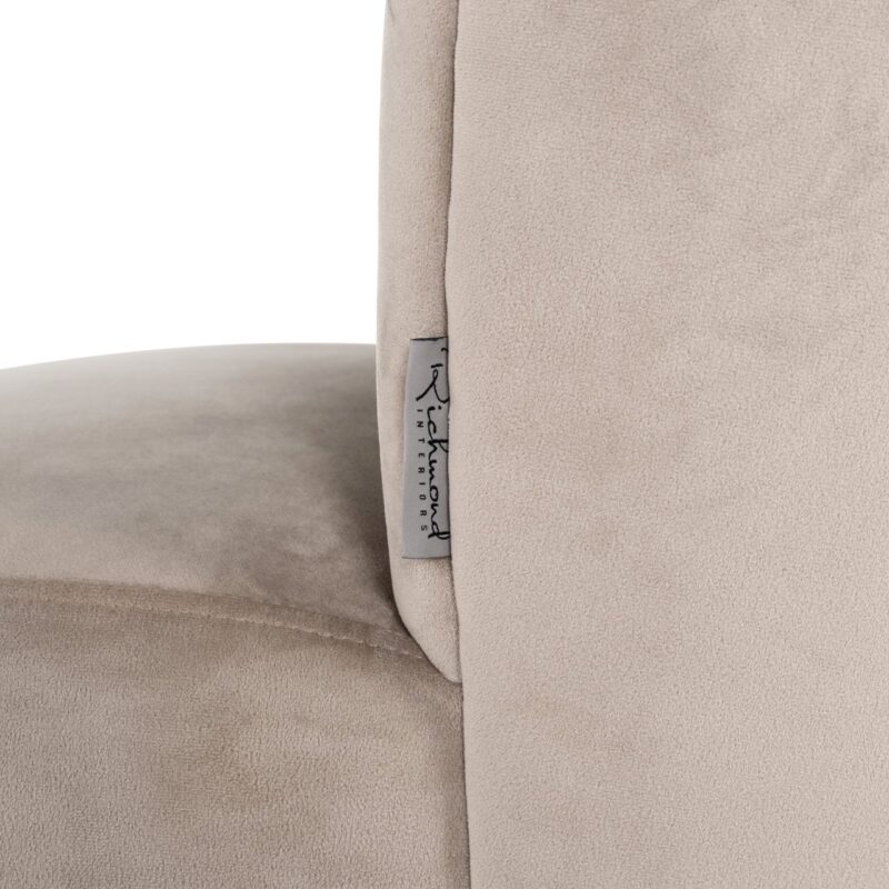 - Eetkamerstoel Pippa khaki velvet