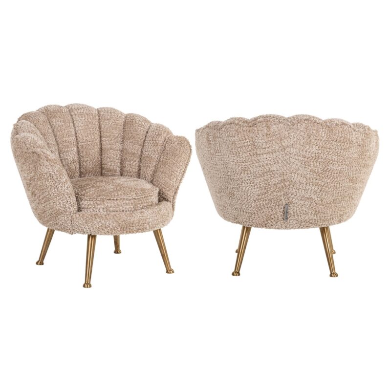 - Lounge stoel Charly lovely beige kids