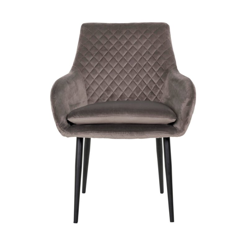 - Eetkamerstoel Chrissy stone velvet (Set of 2)