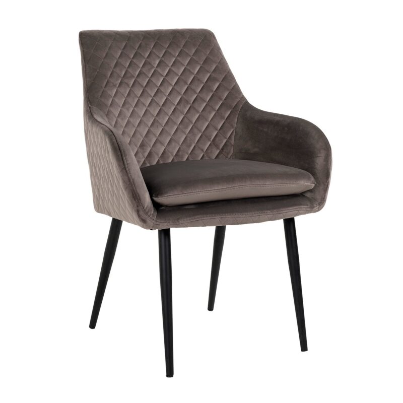 - Eetkamerstoel Chrissy stone velvet (Set of 2)
