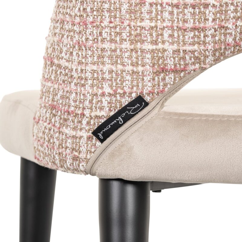 - Eetkamerstoel Tabitha trendy rose (Set of 2)
