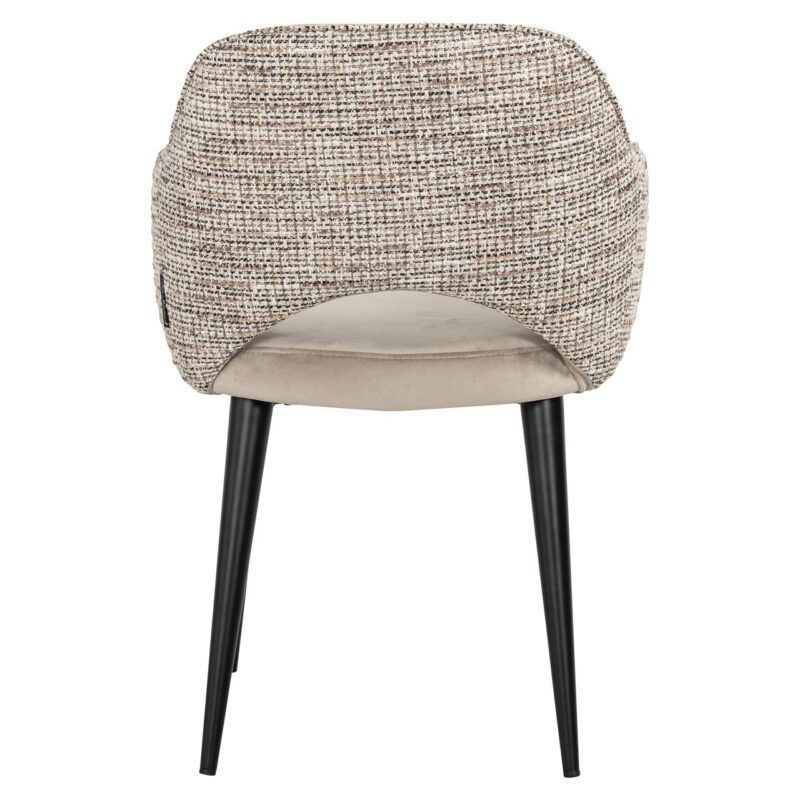 - Eetkamerstoel Giovanna trendy nature fire retardant