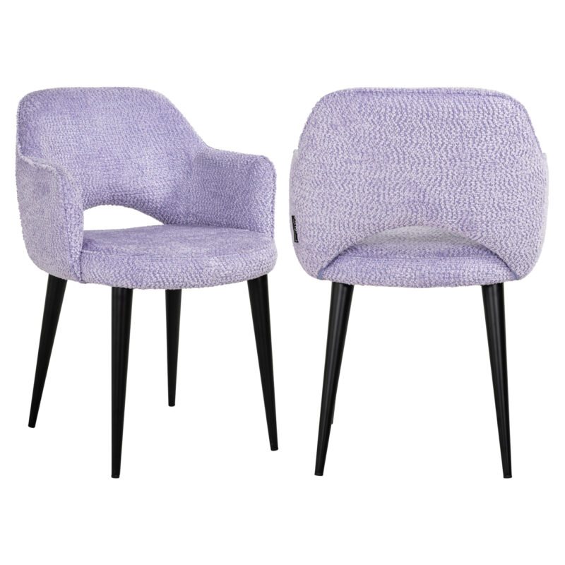 - Eetkamerstoel Giovanna lovely lavender