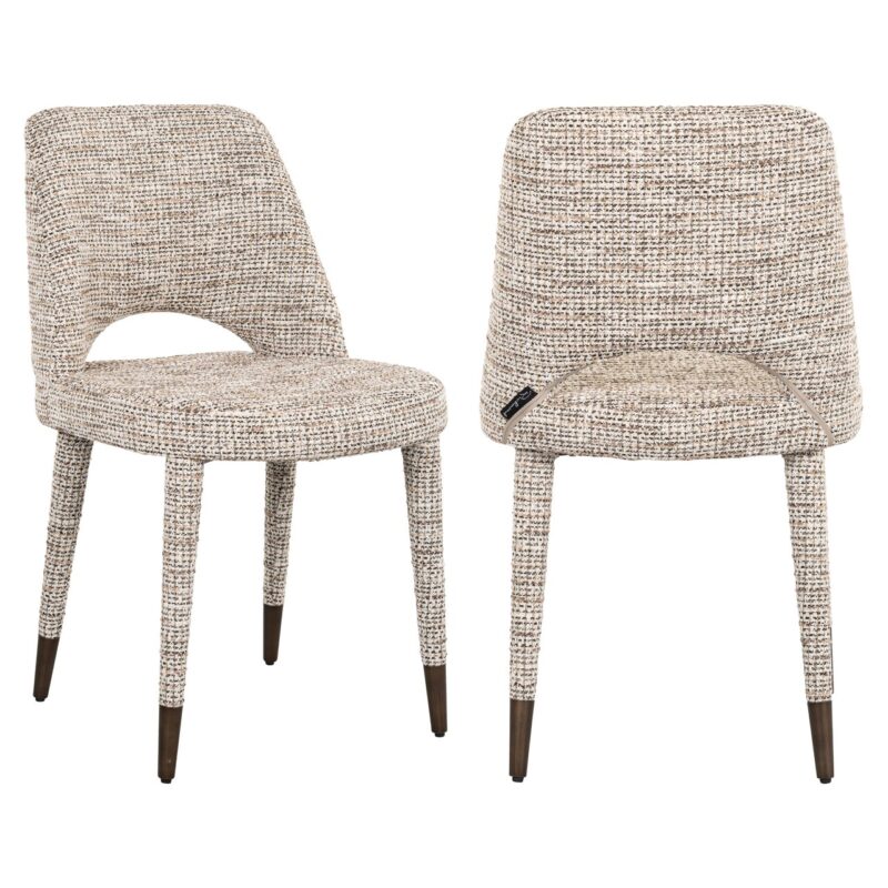 - Eetkamerstoel Cecilia trendy nature (Set of 2)