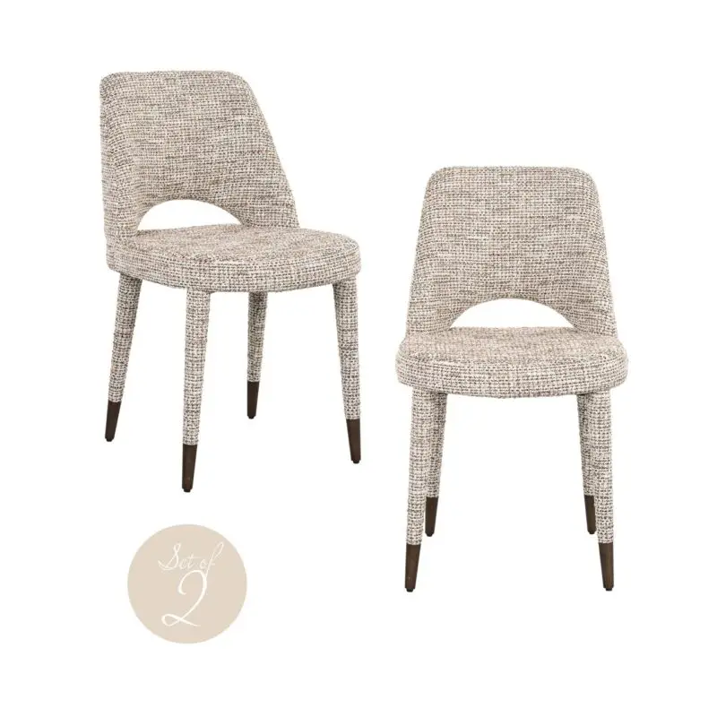 - Eetkamerstoel Cecilia trendy nature (Set of 2)