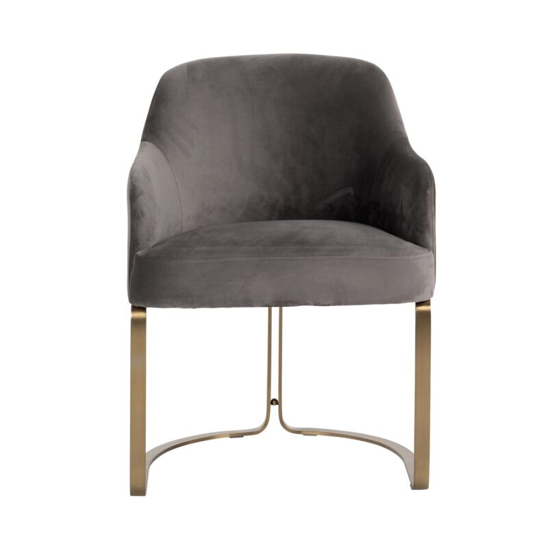 - Eetkamerstoel Hadley stone velvet