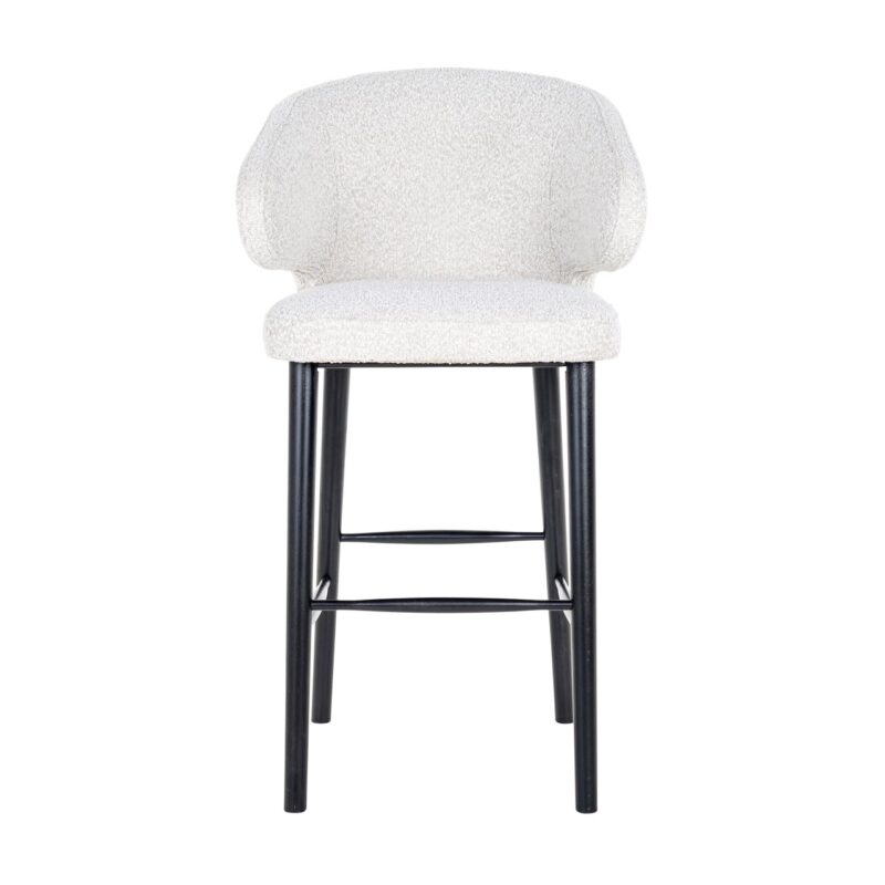 - Barstoel Indigo white bouclé