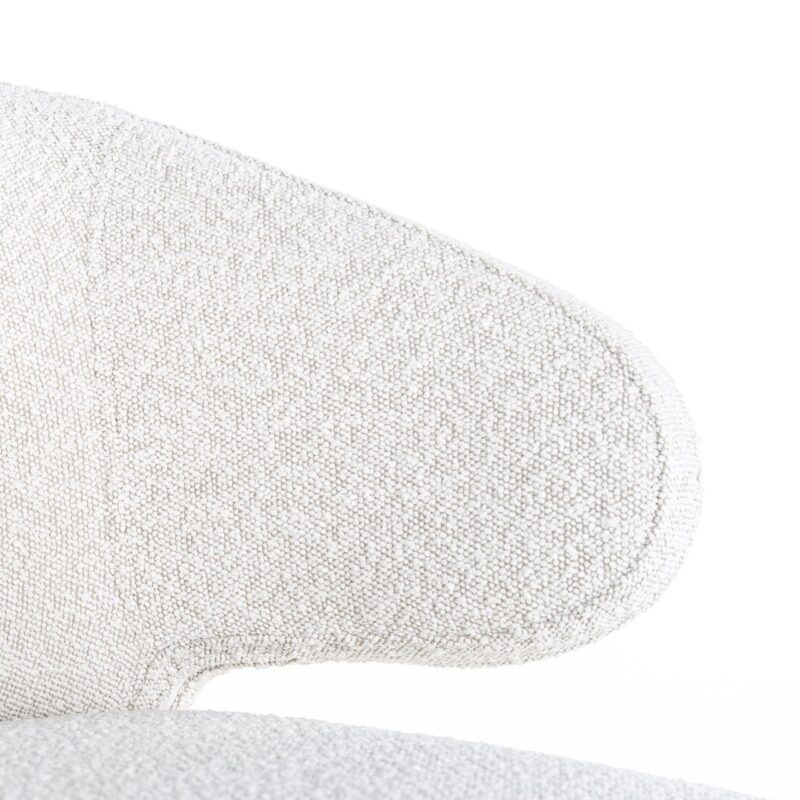 - Barstoel Indigo white bouclé