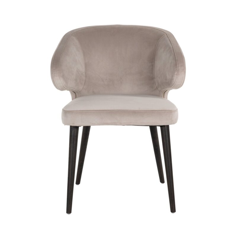 - Eetkamerstoel Indigo khaki velvet