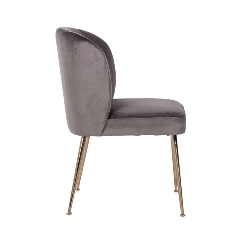 - Eetkamerstoel Cannon stone velvet