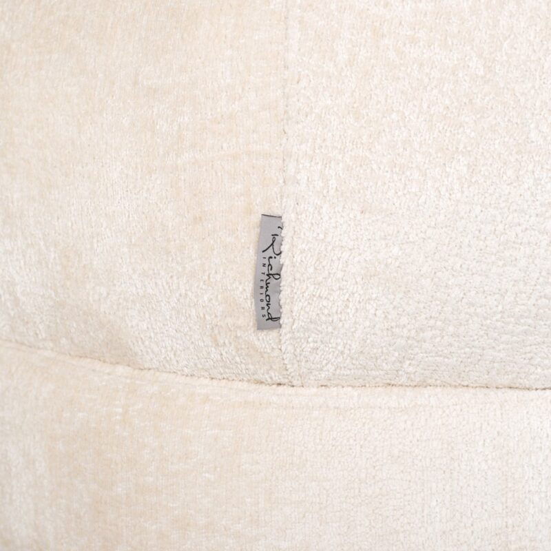 - Lounge stoel Venus white chenille