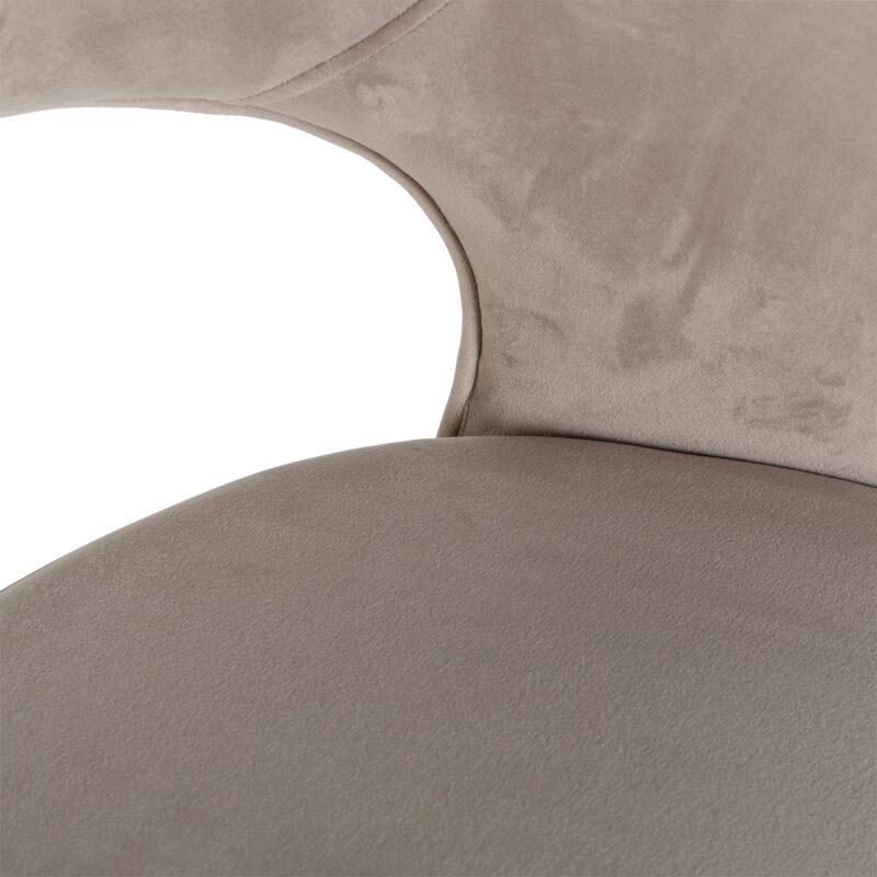 - Eetkamerstoel Savoy khaki velvet