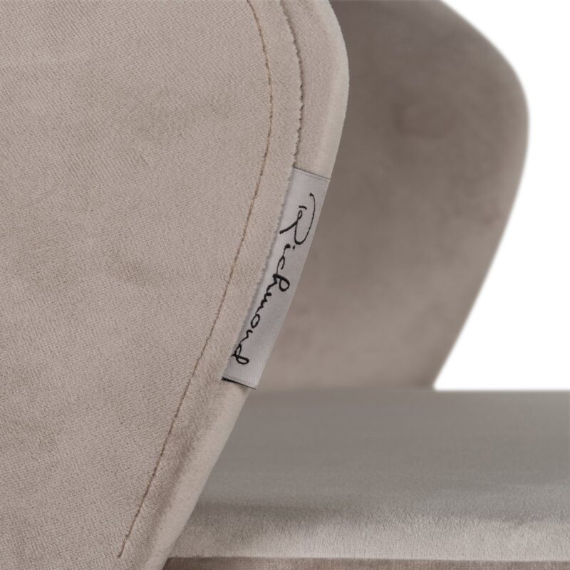 - Counterstoel Savoy khaki velvet