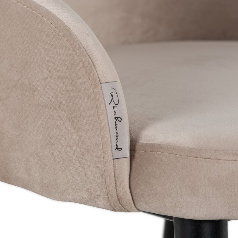 - Eetkamerstoel Twiggy khaki velvet