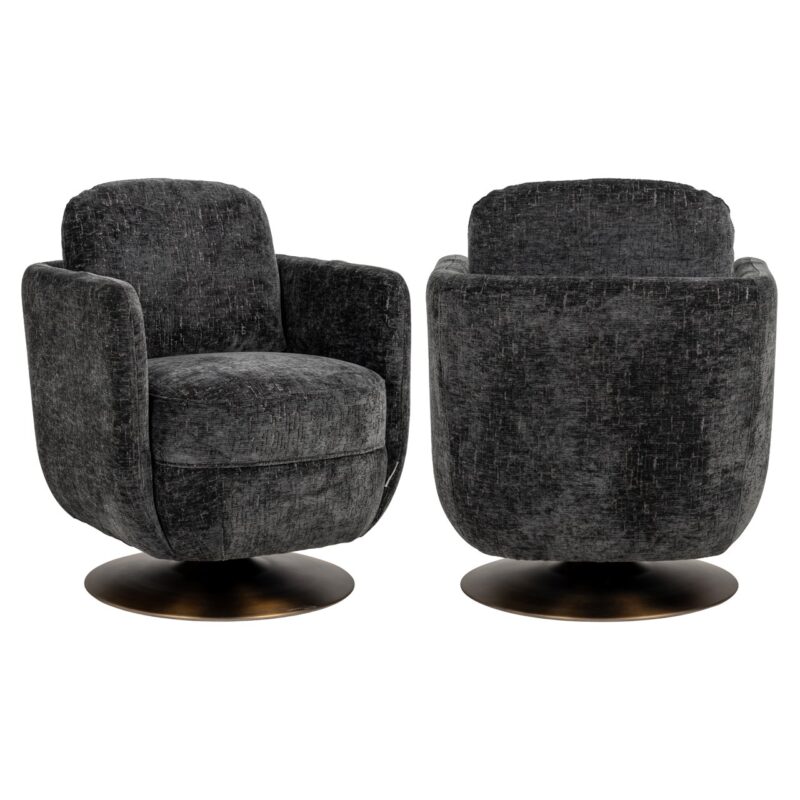 - Lounge stoel Turner graphite island