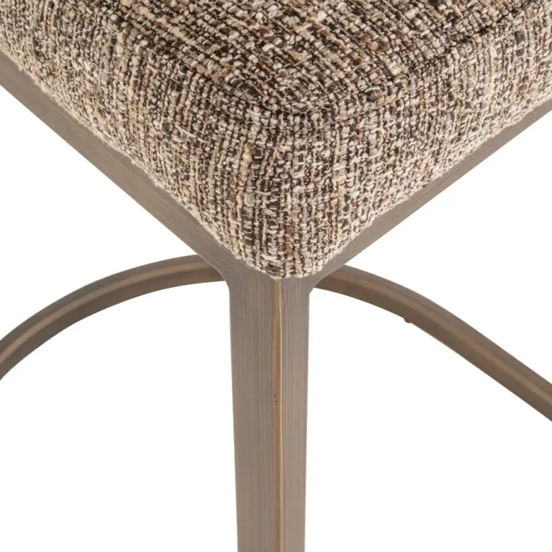 - Barstoel Bolton brown tweed (Set of 2)