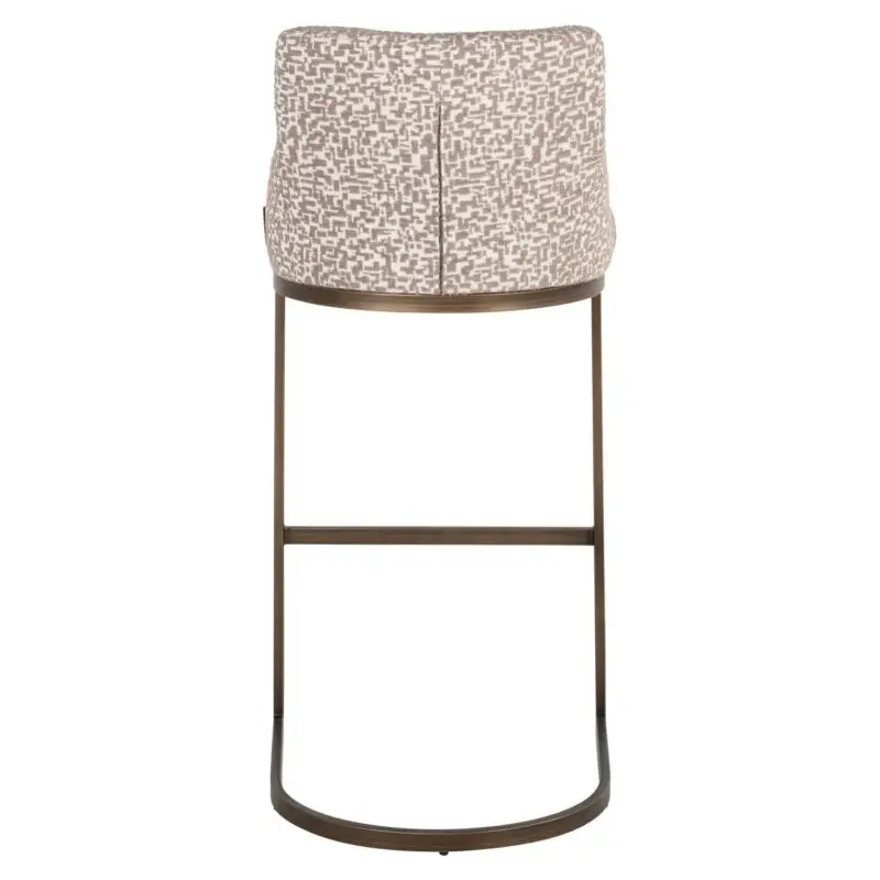 - Barstoel Bolton natural geo (Set of 2)