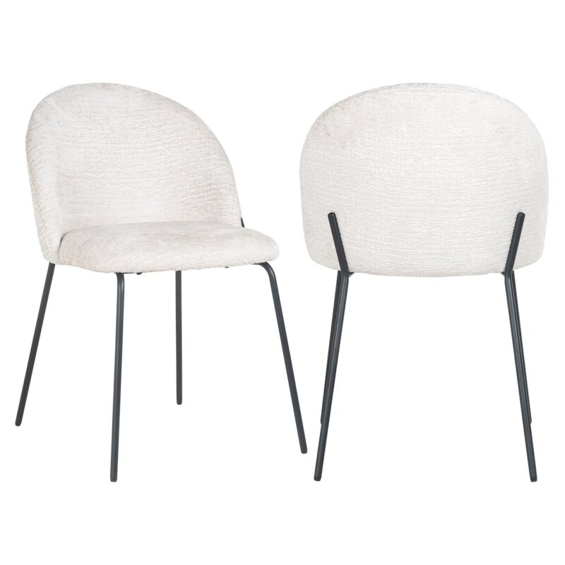 - Eetkamerstoel Alyssa cream fusion (Set of 2)
