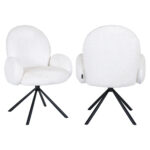 - Eetkamerstoel Jolie sheep white swivel