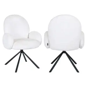- Eetkamerstoel Jolie sheep white swivel