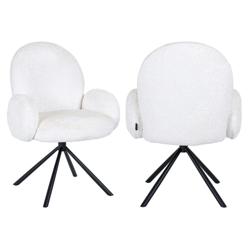 - Eetkamerstoel Jolie sheep white