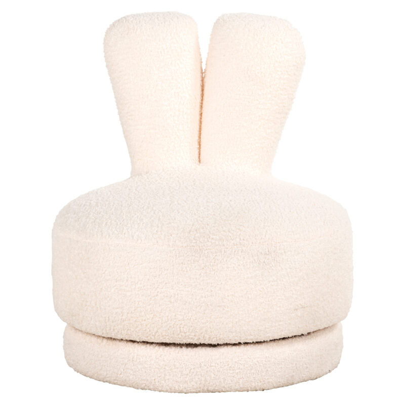 - Lounge stoel Bunny teddy white kids