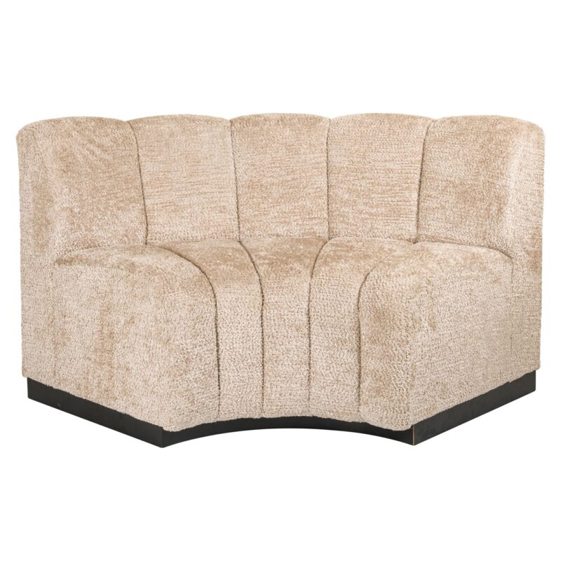 - Eetkamer bank Hillpark lovely beige round corner
