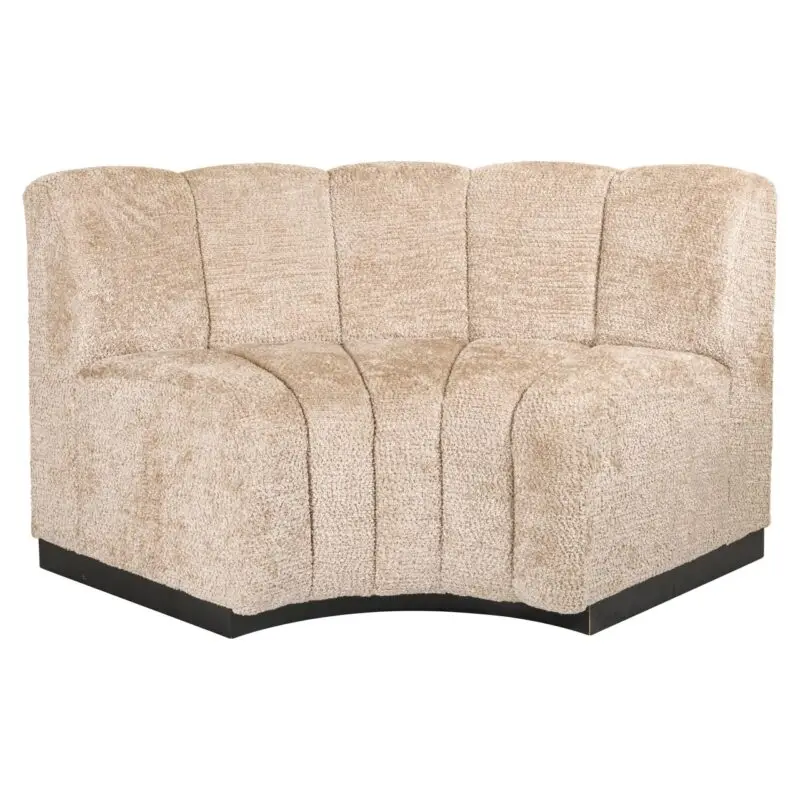 - Eetkamer bank Hillpark customized round corner