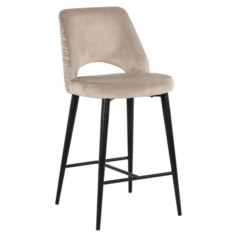 - Counterstoel Tabitha trendy nature fire retardant