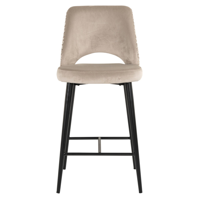 - Counterstoel Tabitha trendy nature fire retardant