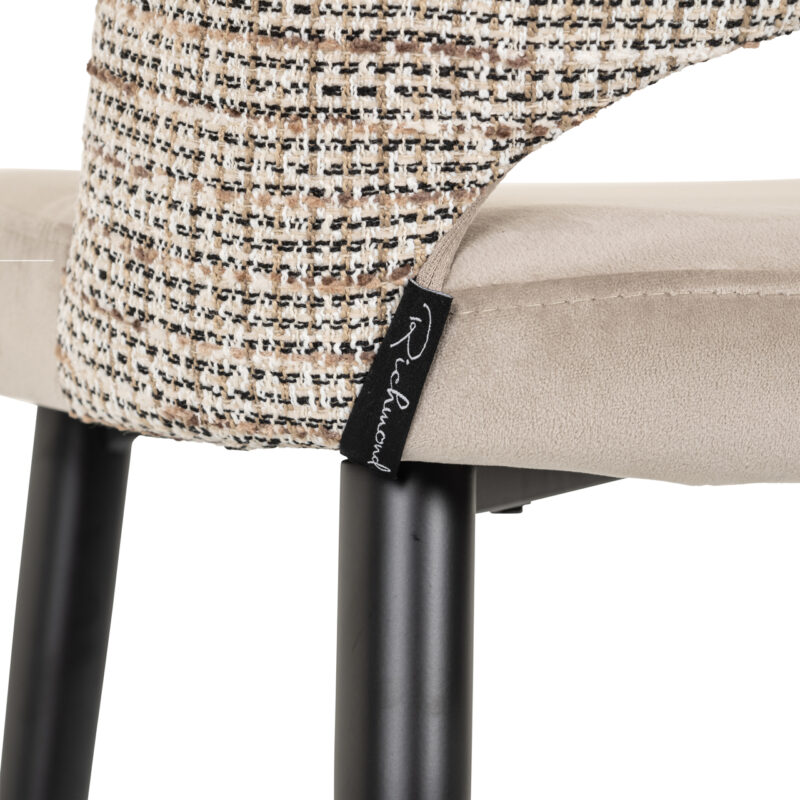 - Counterstoel Tabitha trendy nature fire retardant