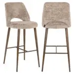 - Barstoel Delphine lovely nature fire retardant
