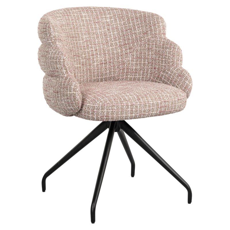 - Eetkamerstoel Kayla trendy rose