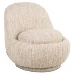 - Lounge stoel Arlanda beige angora