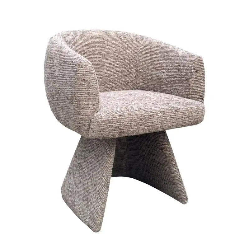 - Eetkamerstoel Quiriro mocca linear swivel