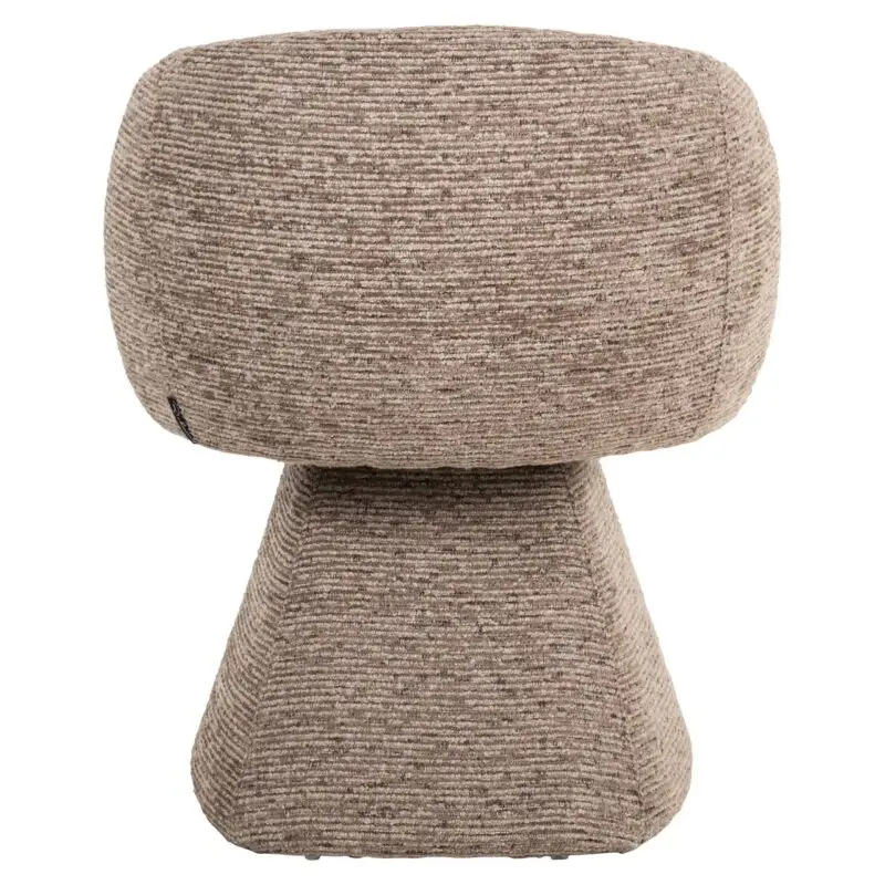 - Eetkamerstoel Quiriro mocca linear swivel