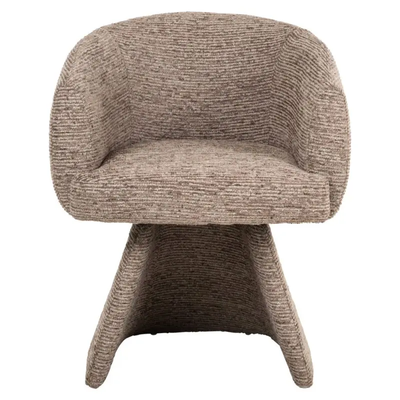 - Eetkamerstoel Quiriro mocca linear swivel