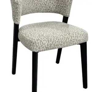 - Eetkamerstoel Zeno beige leopard