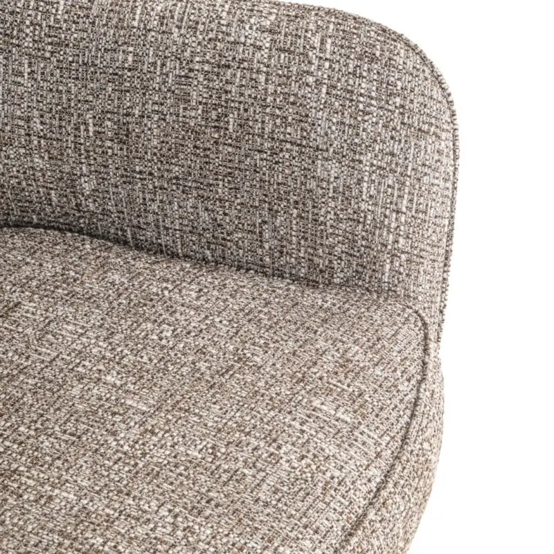 - Eetkamerstoel Ginerva earth tweed swivel
