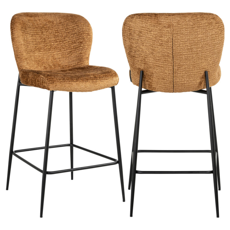 - Counterstoel Darby cognac fusion