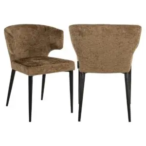 - Eetkamerstoel Taylor brandy fusion fire retardant