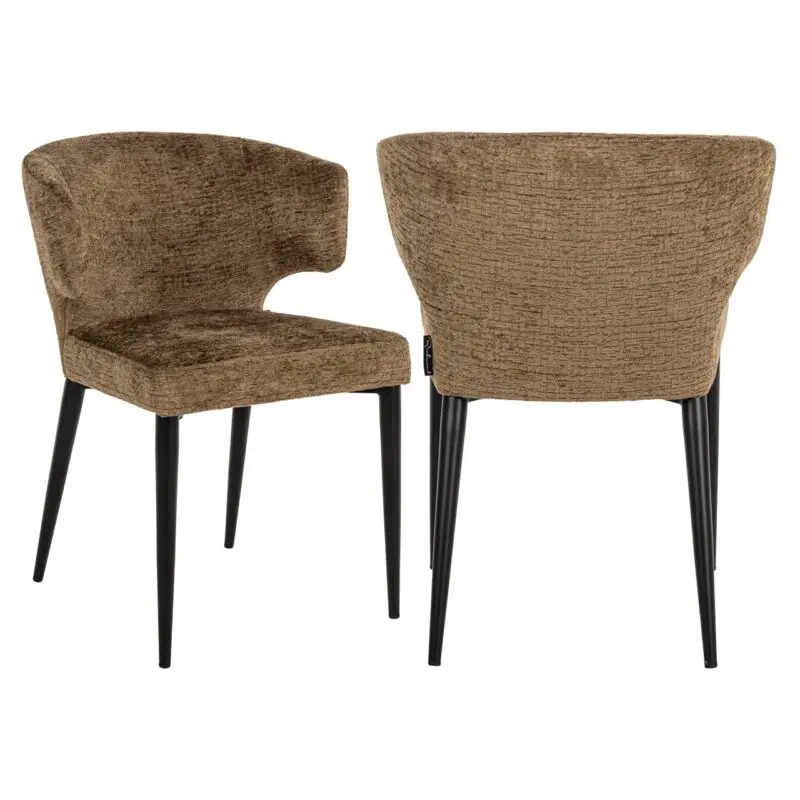 - Eetkamerstoel Taylor brandy fusion fire retardant