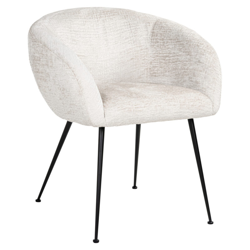 - Eetkamerstoel Ruby cream fusion