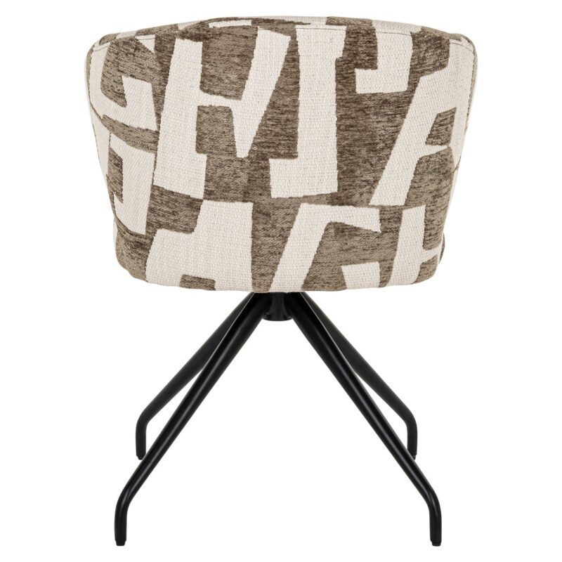 - Eetkamerstoel Milly moss graffic