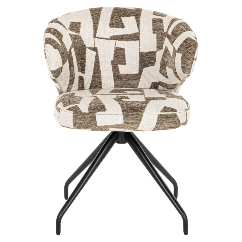 - Eetkamerstoel Milly moss graffic